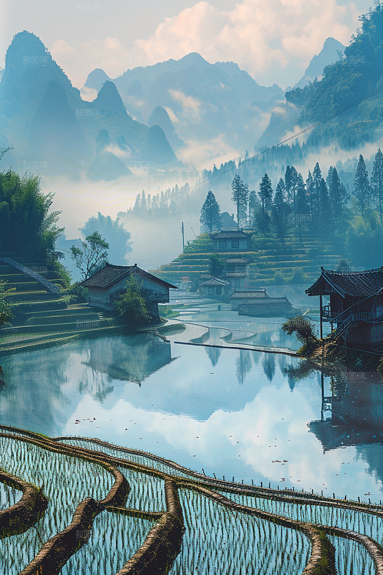 桂林山水旅游高清摄影图
