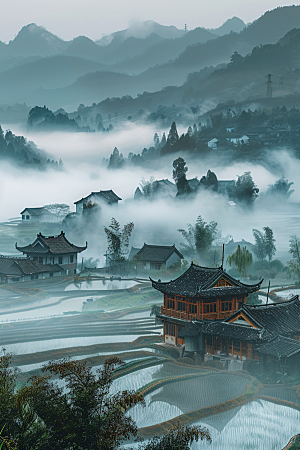 桂林山水精致风光摄影图