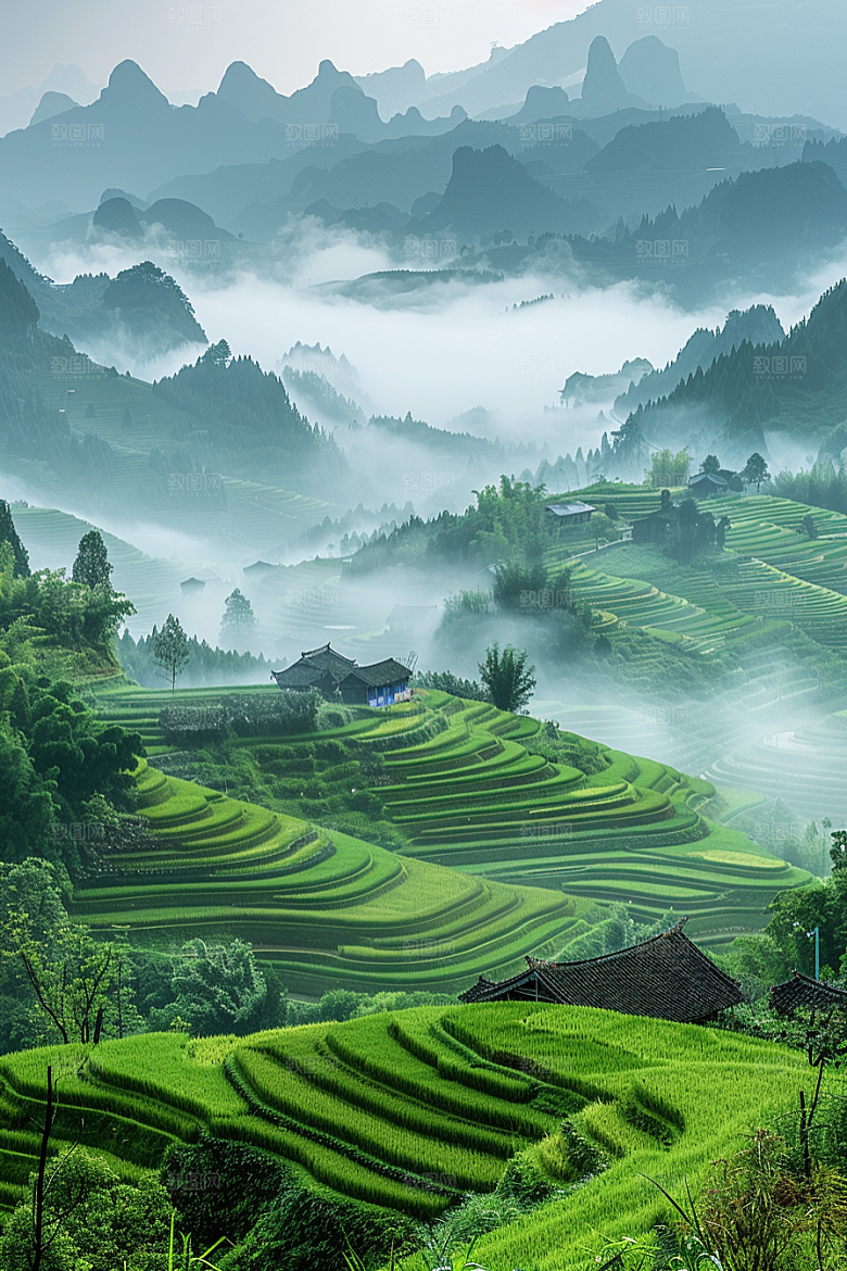 桂林山水唯美高清摄影图