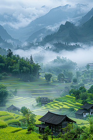桂林山水精致广西摄影图