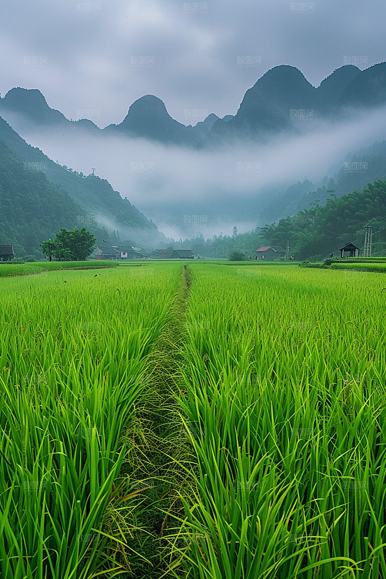 桂林山水大气旅游摄影图