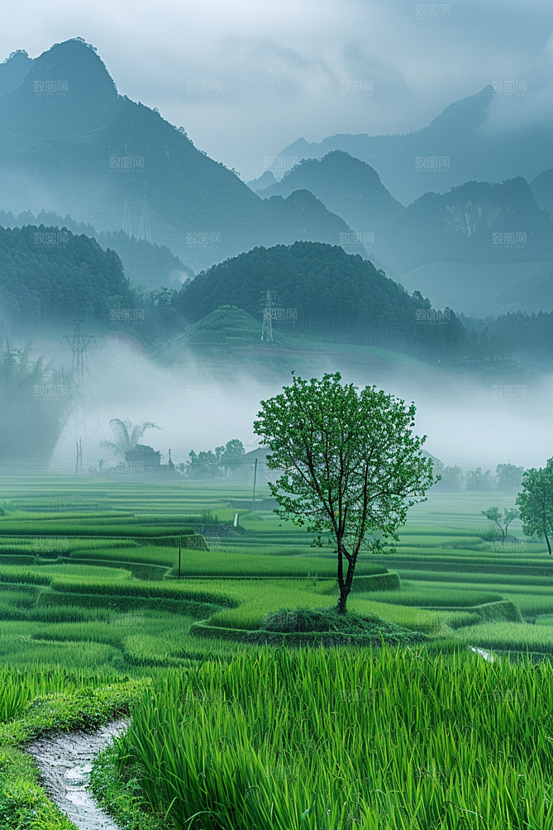 桂林山水精致河流摄影图