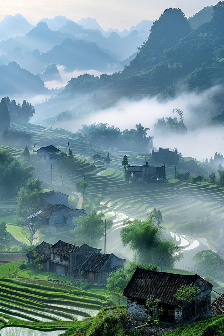 桂林山水大气旅行摄影图