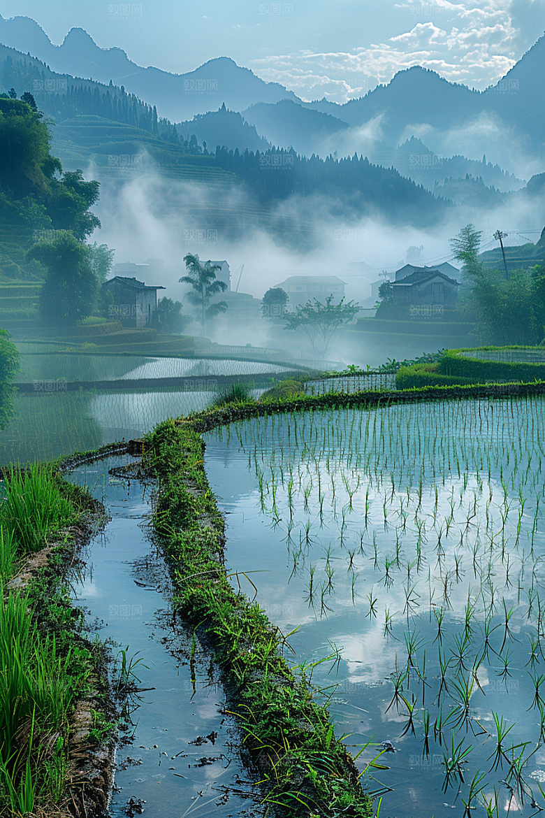 桂林山水旅游旅行摄影图