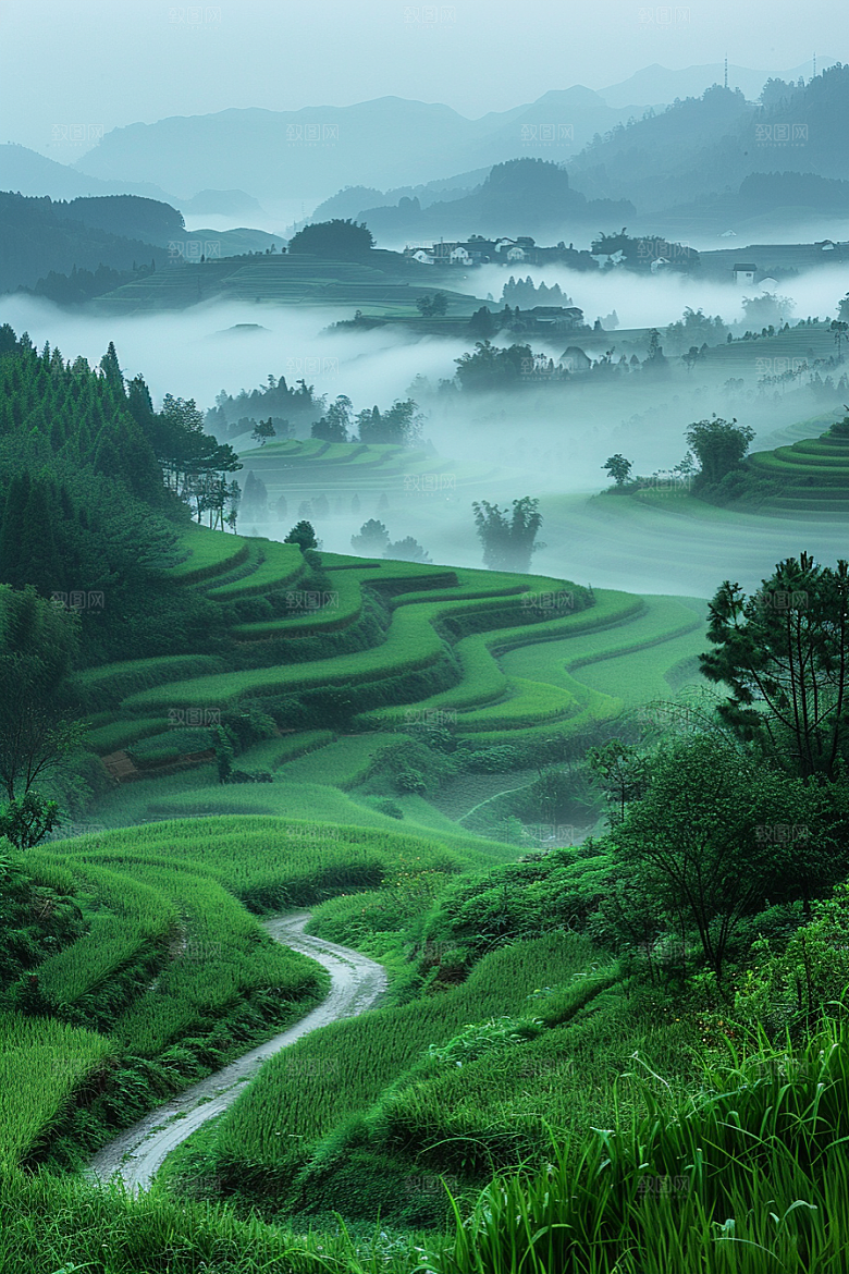 桂林山水自然旅游摄影图