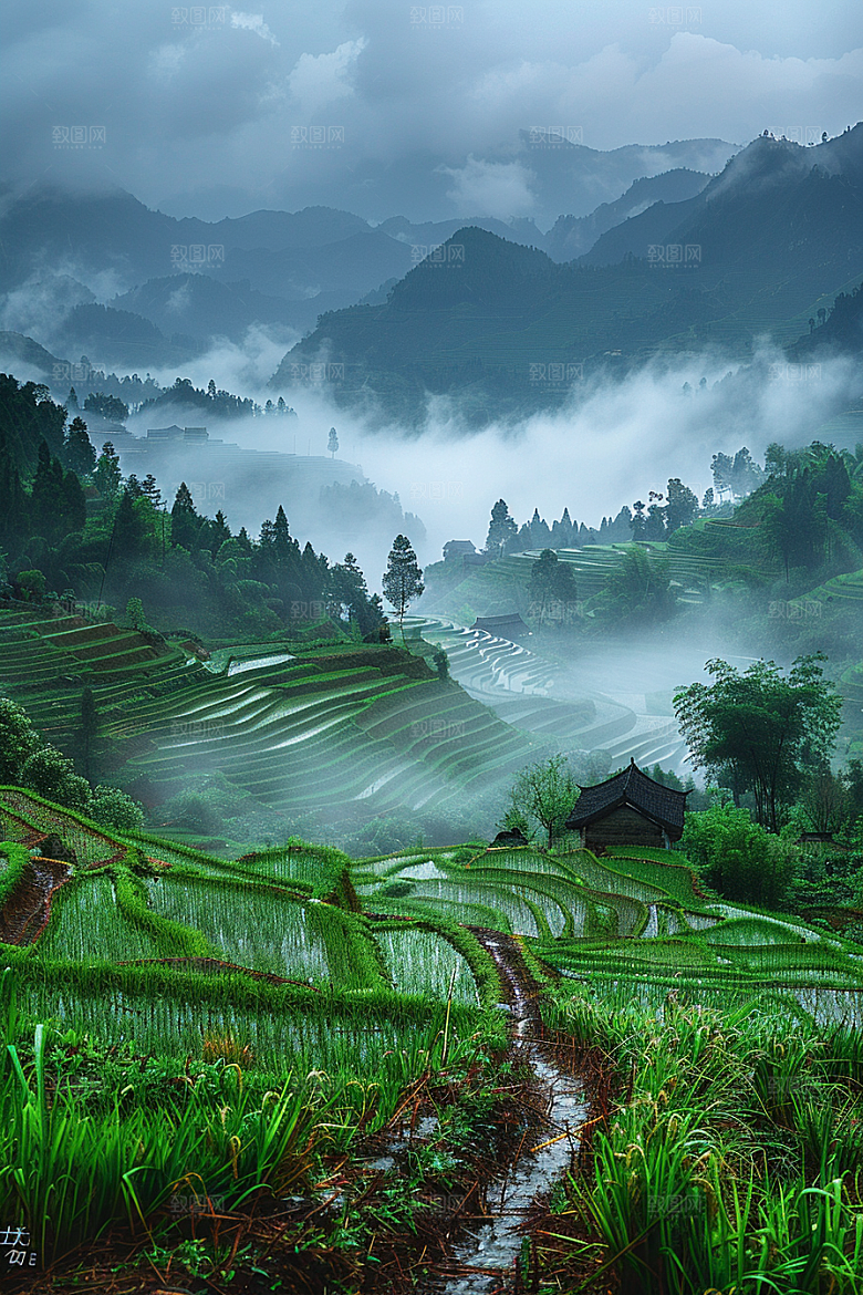 桂林山水风光精致摄影图
