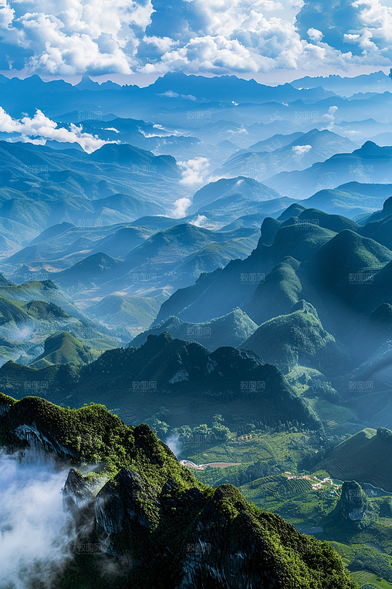 桂林山水自然旅行摄影图