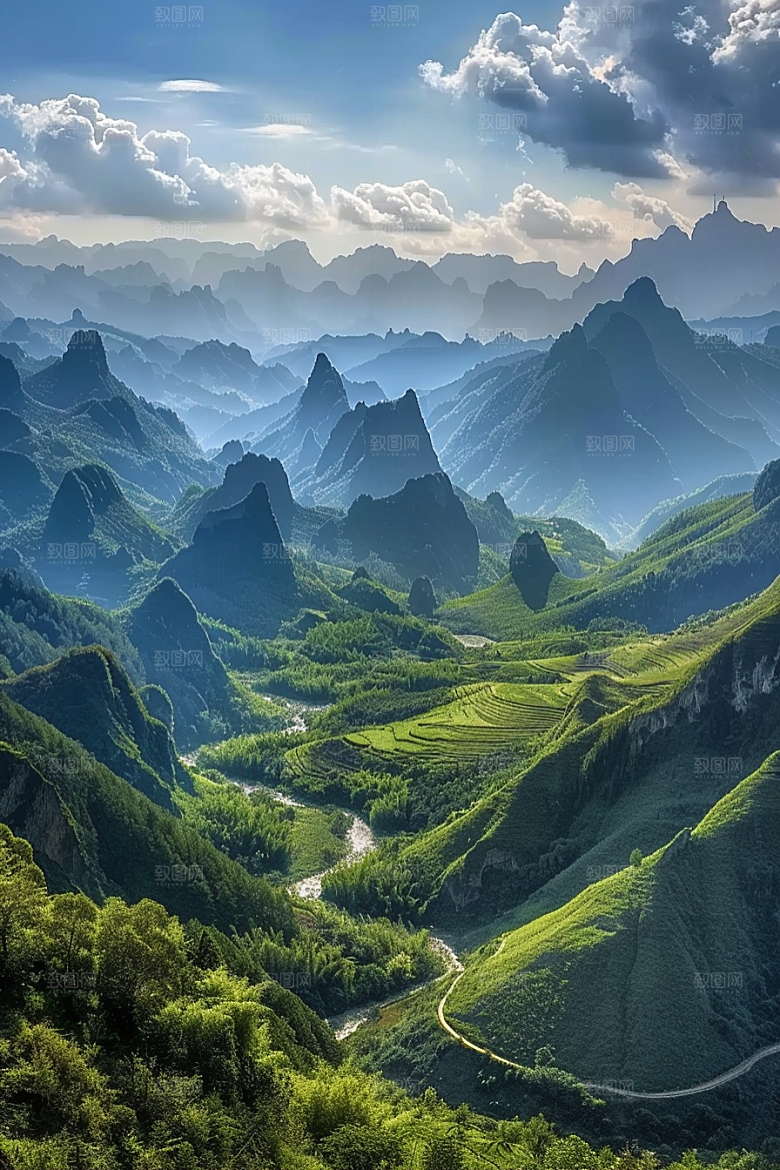 桂林山水旅游高清摄影图