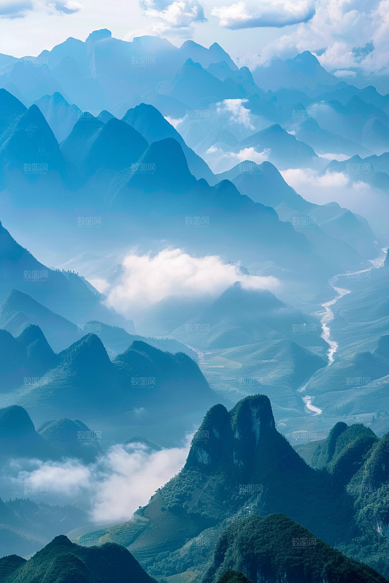 桂林山水唯美高清摄影图