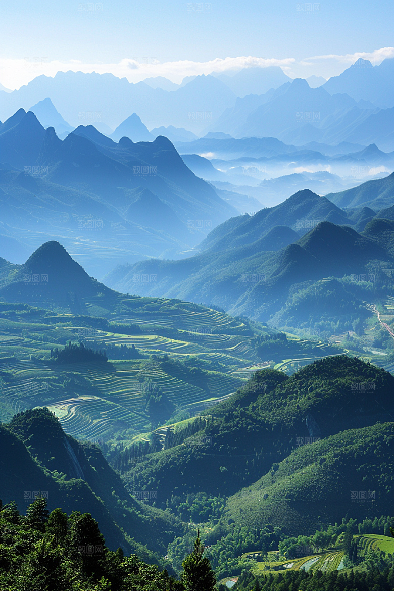桂林山水山川广西摄影图
