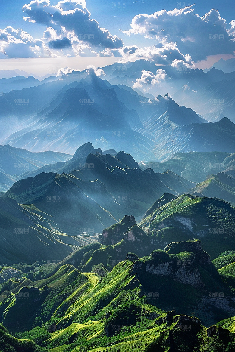 桂林山水大气风光摄影图