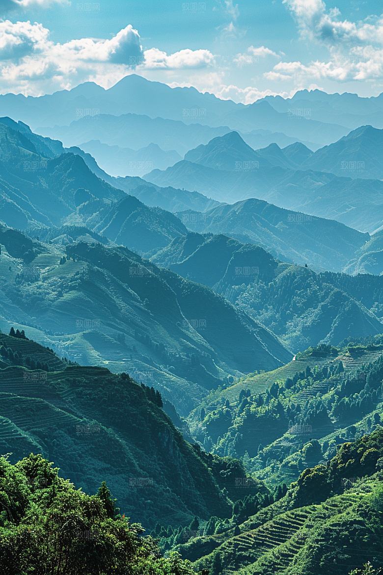 桂林山水漓江旅行摄影图