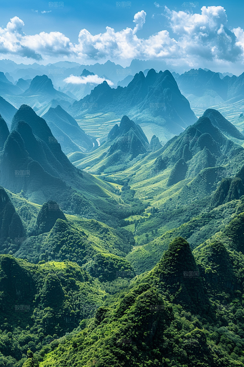 桂林山水精致高清摄影图