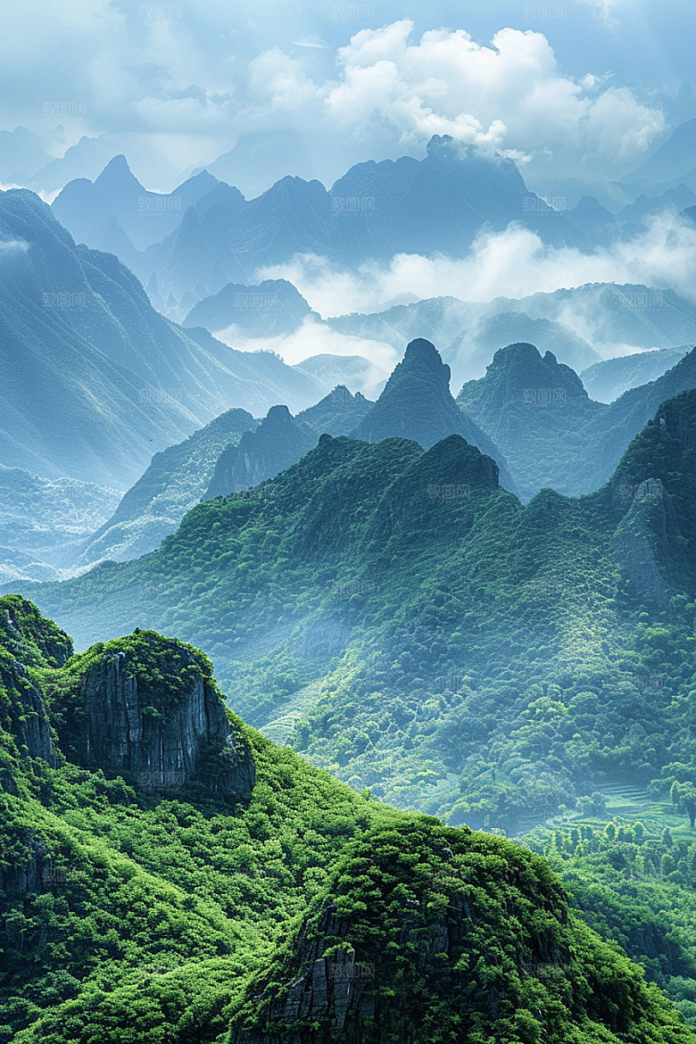 桂林山水风光山川摄影图