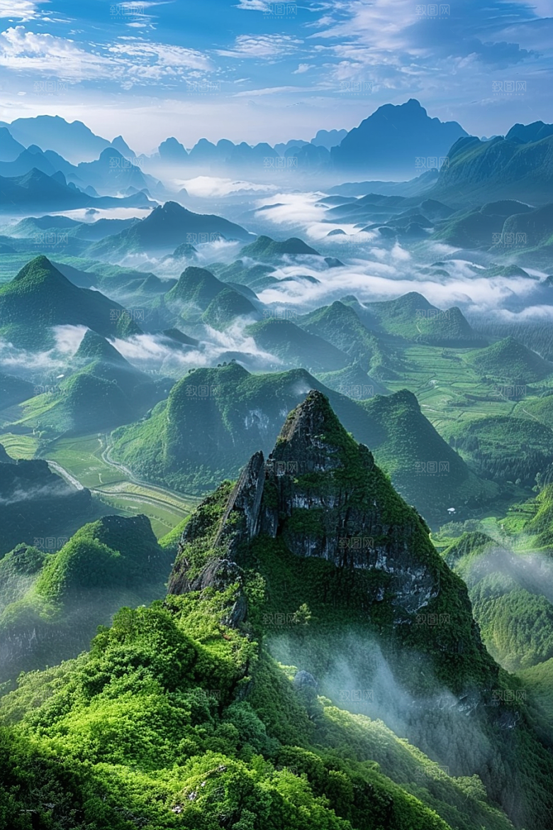 桂林山水高清风光摄影图