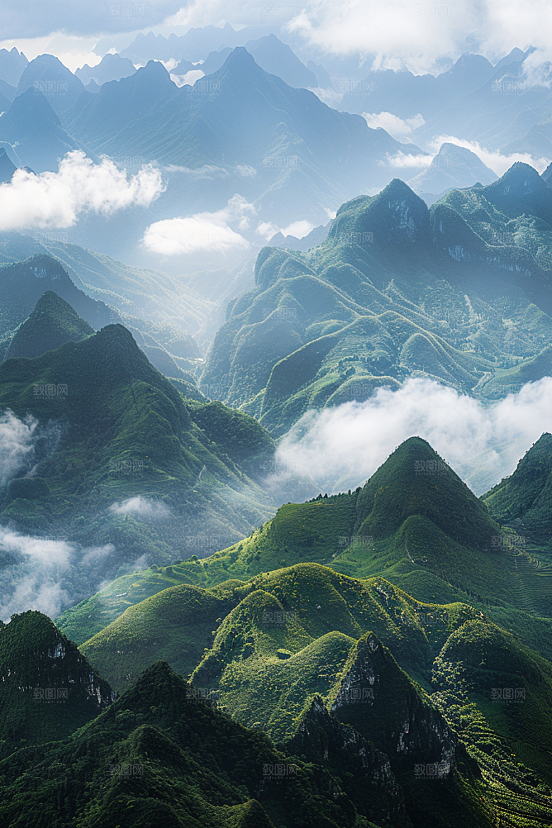 桂林山水风光自然摄影图