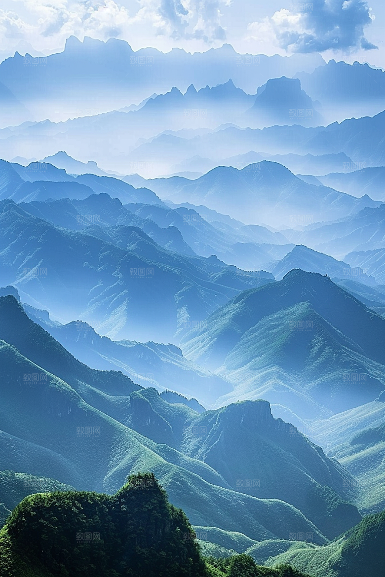 桂林山水大气风光摄影图
