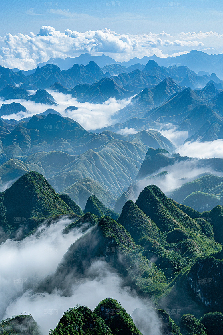 桂林山水广西精致摄影图