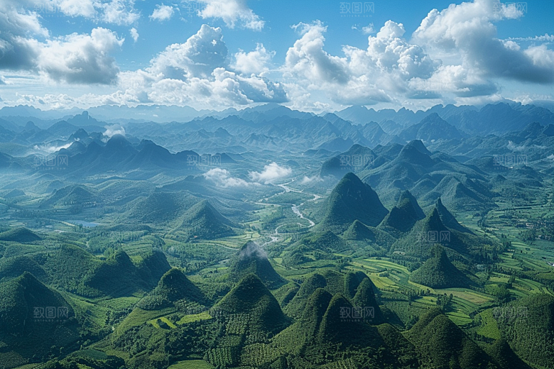 桂林山水广西风光摄影图