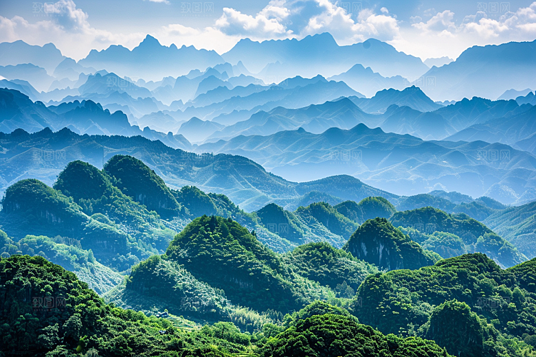 桂林山水唯美风光摄影图