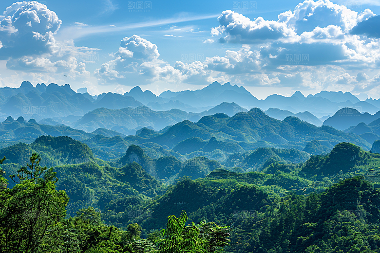 桂林山水山川广西摄影图