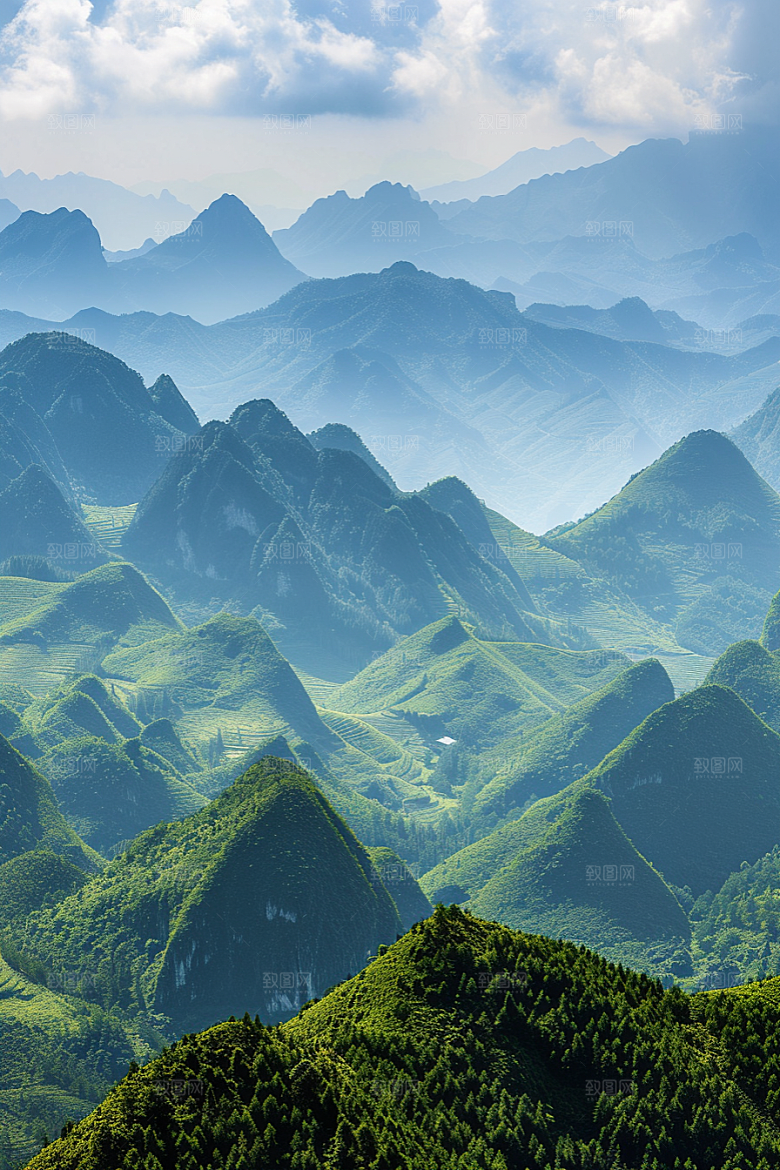 桂林山水唯美自然摄影图