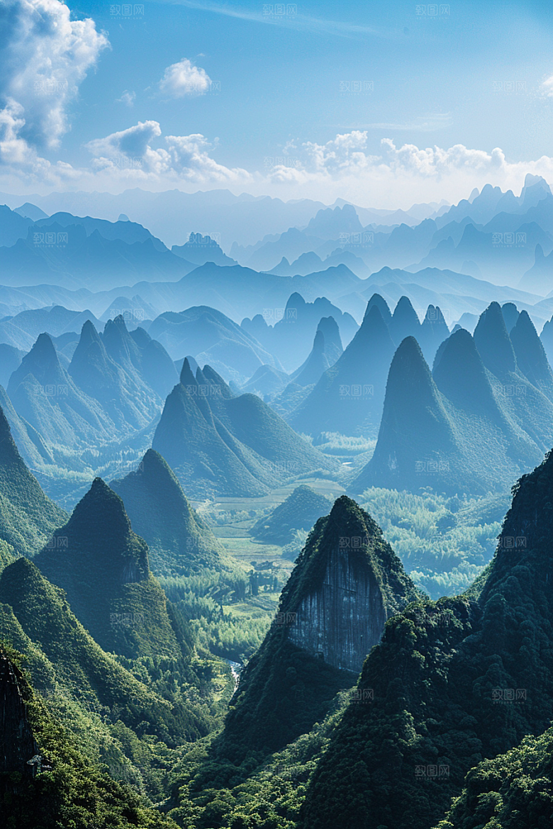 桂林山水大气自然摄影图