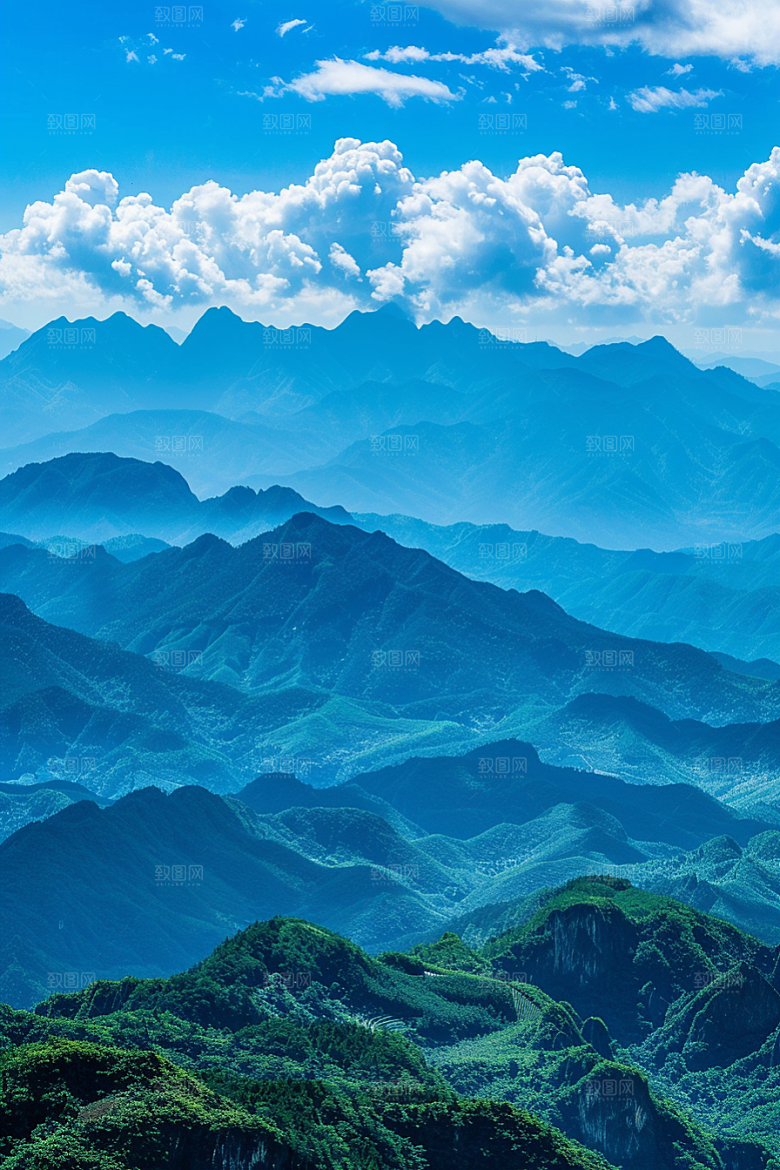桂林山水风光自然摄影图