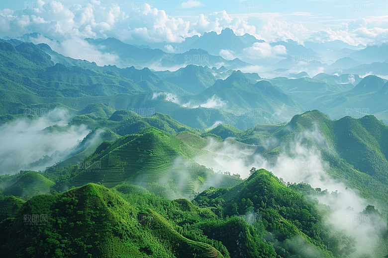 桂林山水旅行山川摄影图
