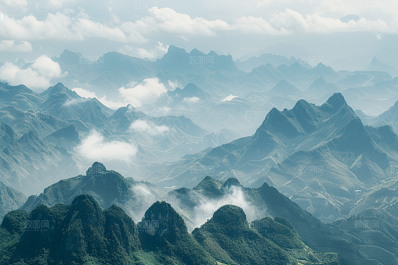 桂林山水漓江高清摄影图
