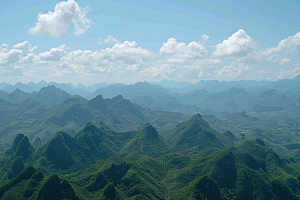 桂林山水旅行自然摄影图