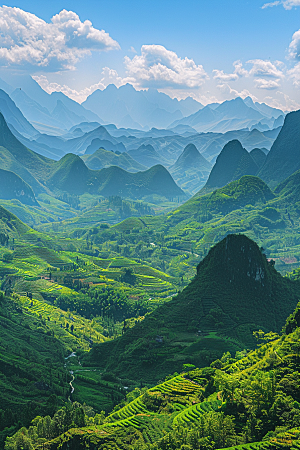 桂林山水高清大气摄影图