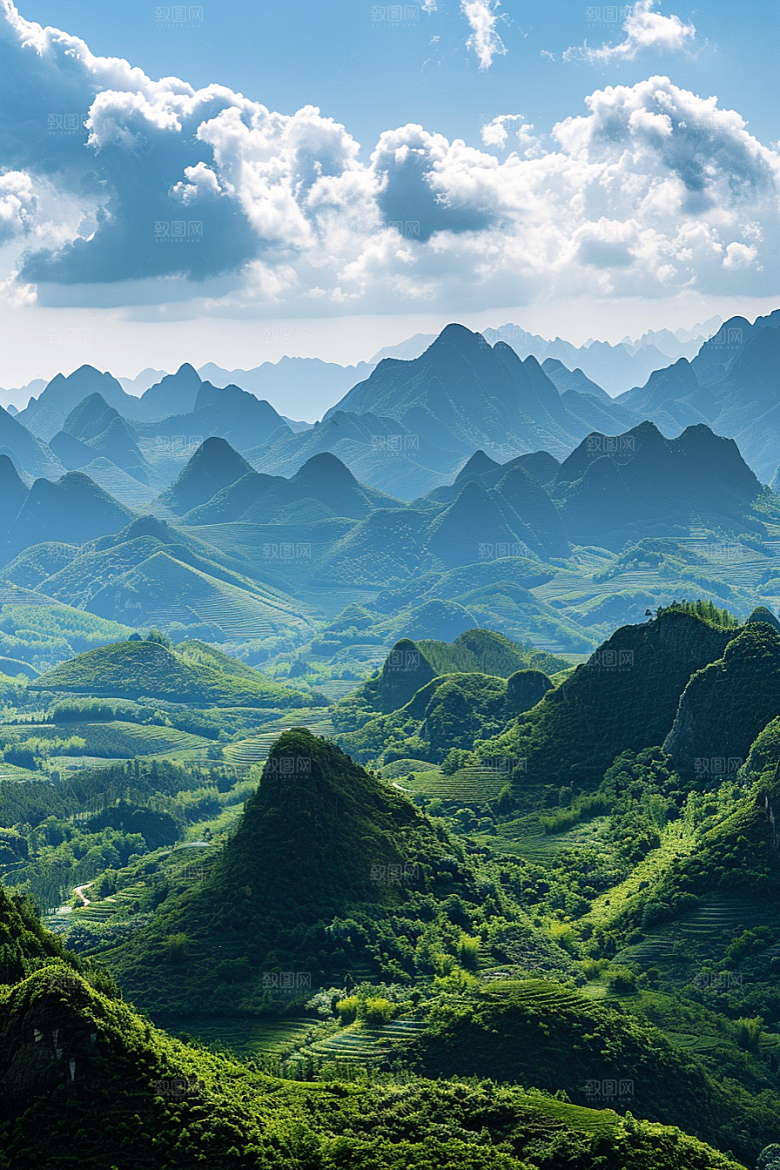 桂林山水大气自然摄影图