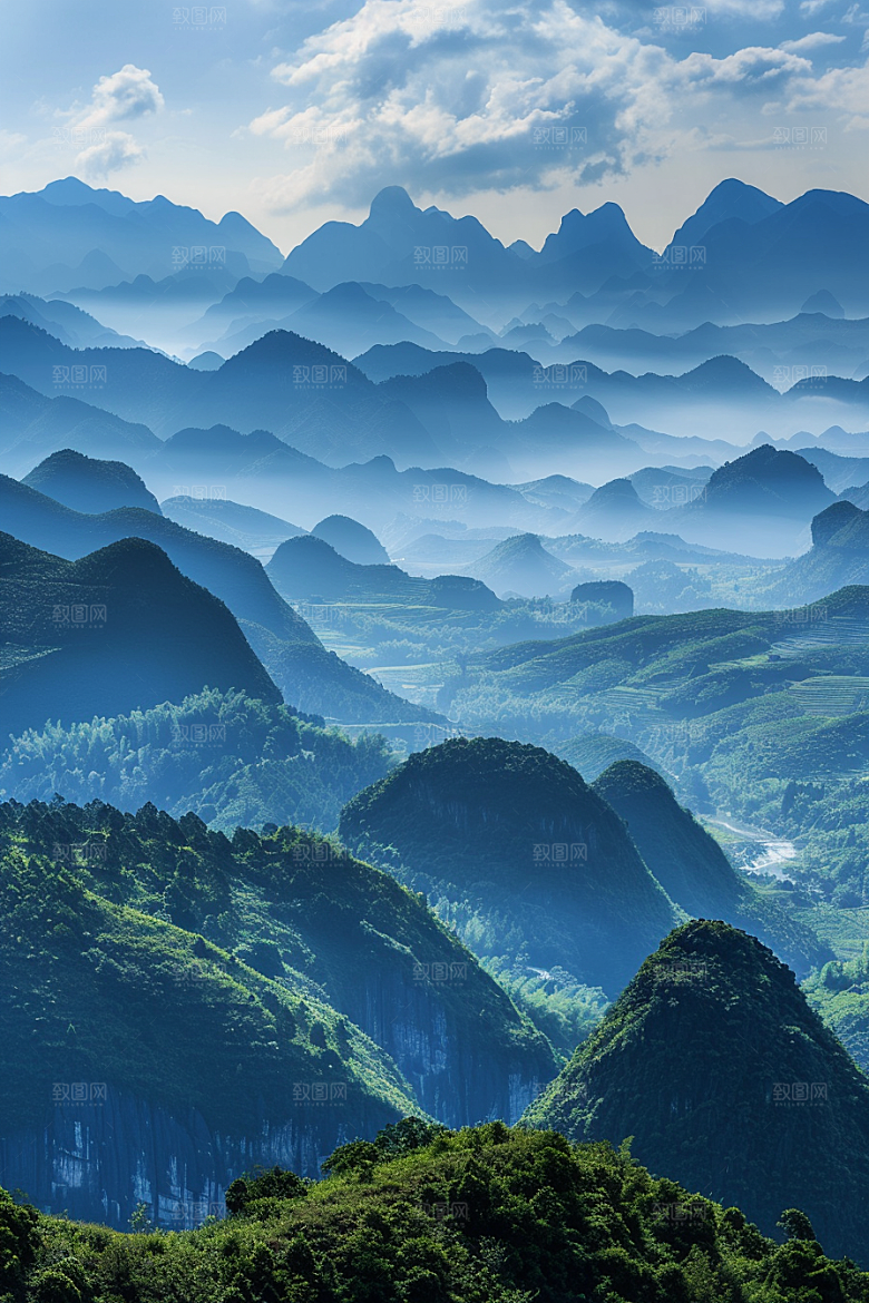 桂林山水山川自然摄影图