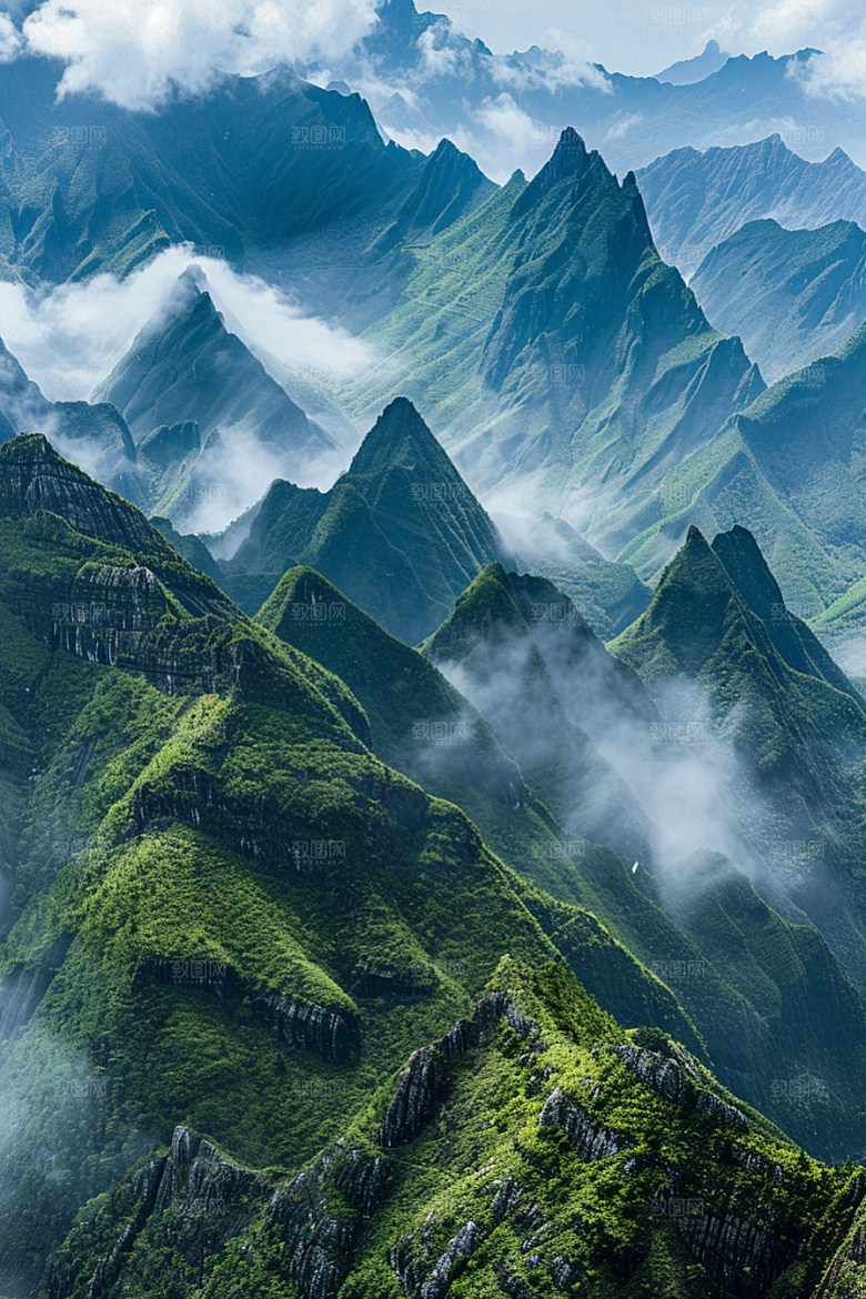 桂林山水旅游唯美摄影图