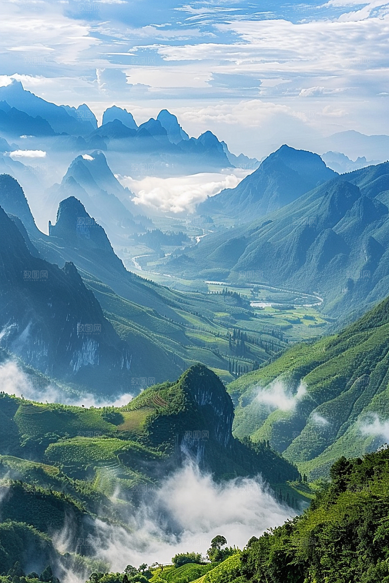 桂林山水风光山川摄影图