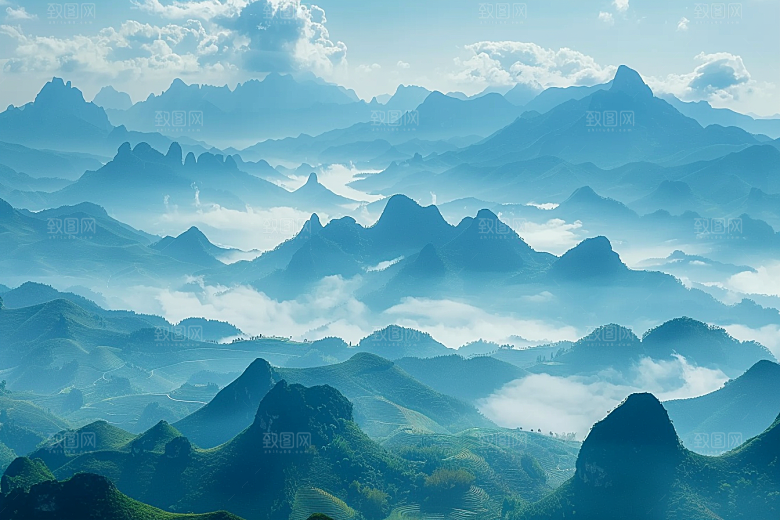 桂林山水唯美精致摄影图