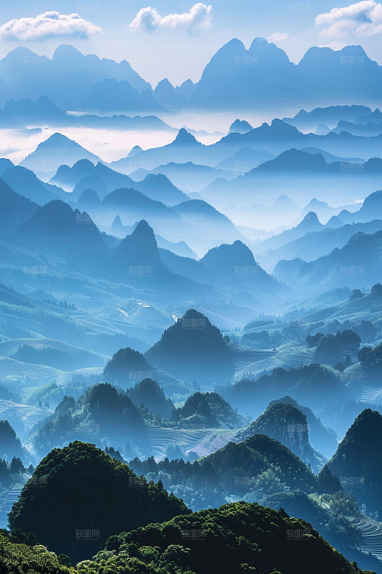 桂林山水大气旅行摄影图
