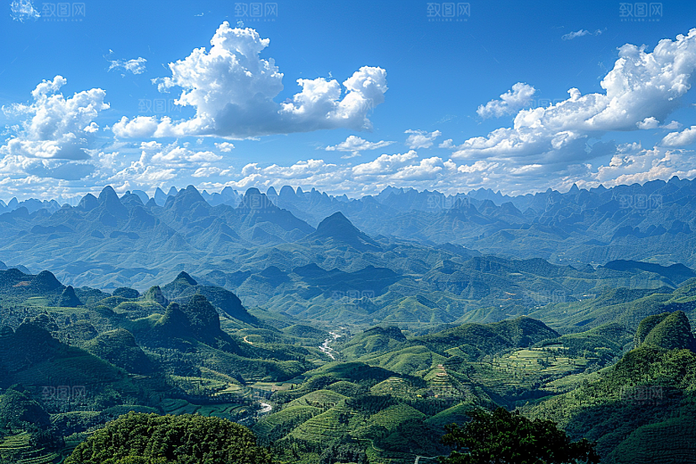桂林山水精致唯美摄影图