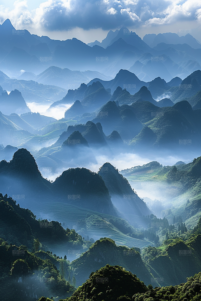 桂林山水精致风光摄影图