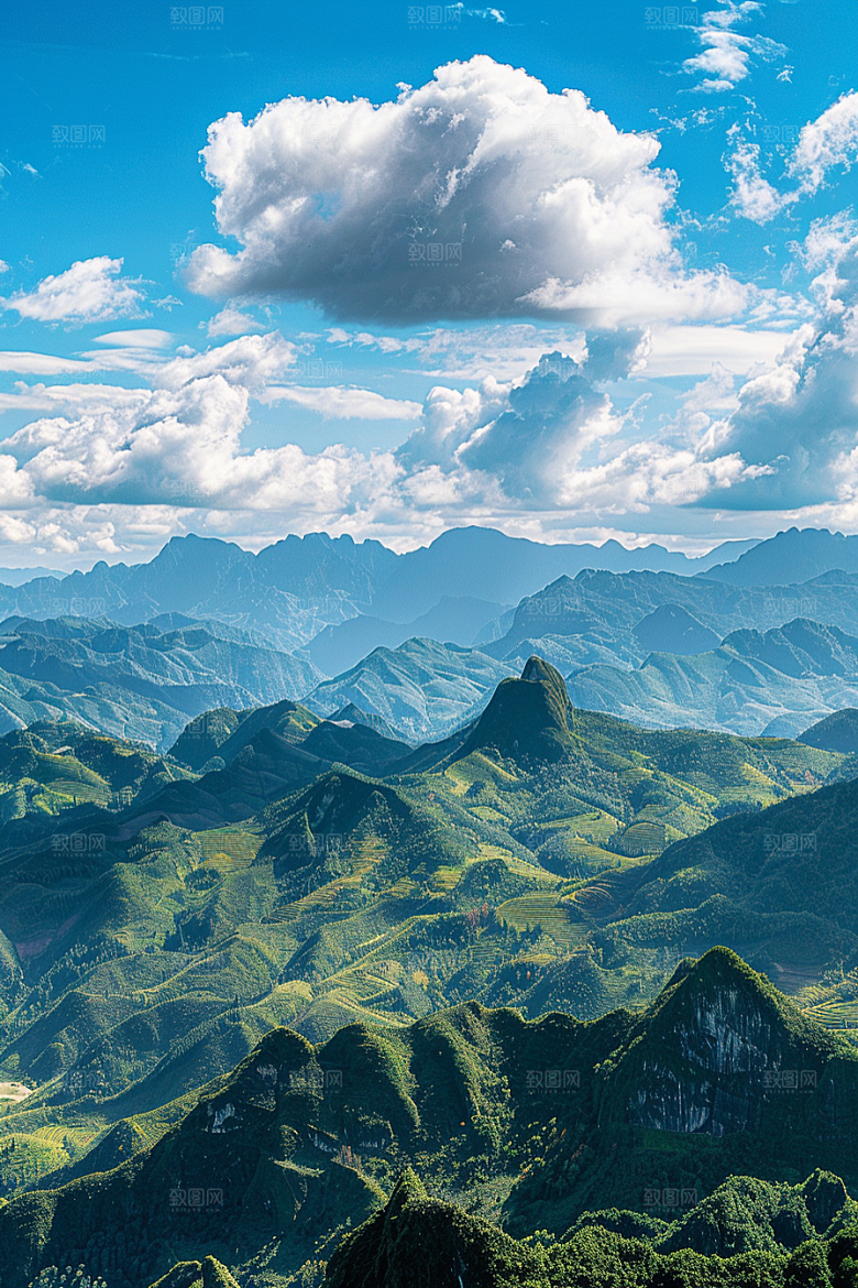 桂林山水旅游河流摄影图