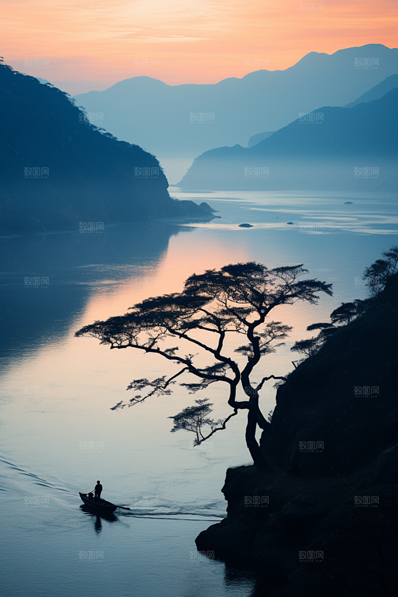 桂林山水自然旅游摄影图
