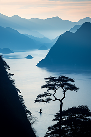 桂林山水山川大气摄影图