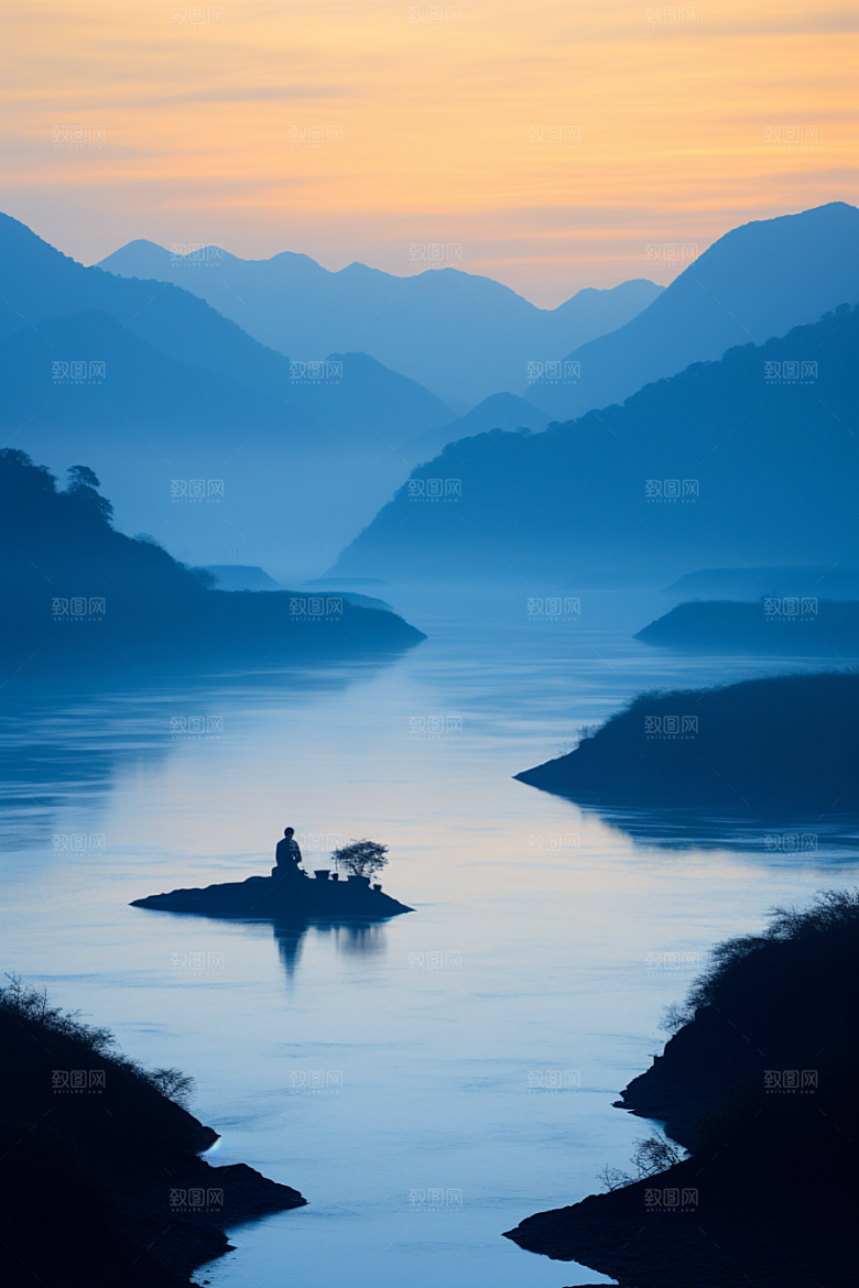 桂林山水风光山川摄影图