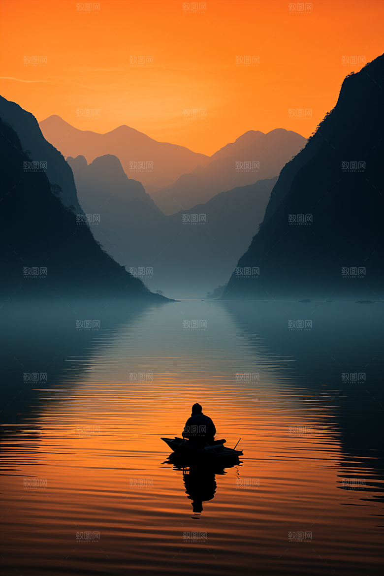 桂林山水大气高清摄影图