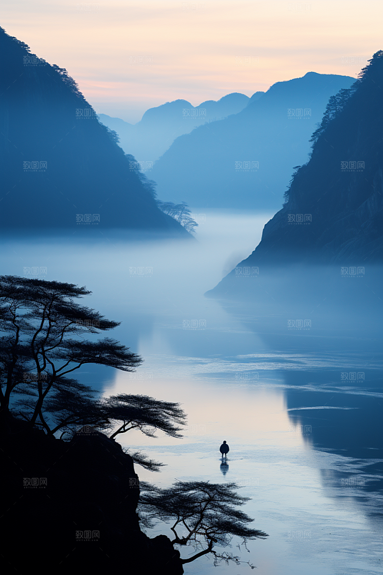 桂林山水精致广西摄影图