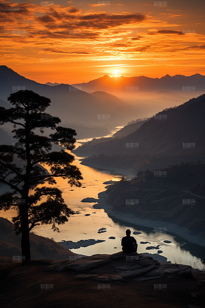 桂林山水唯美风光摄影图