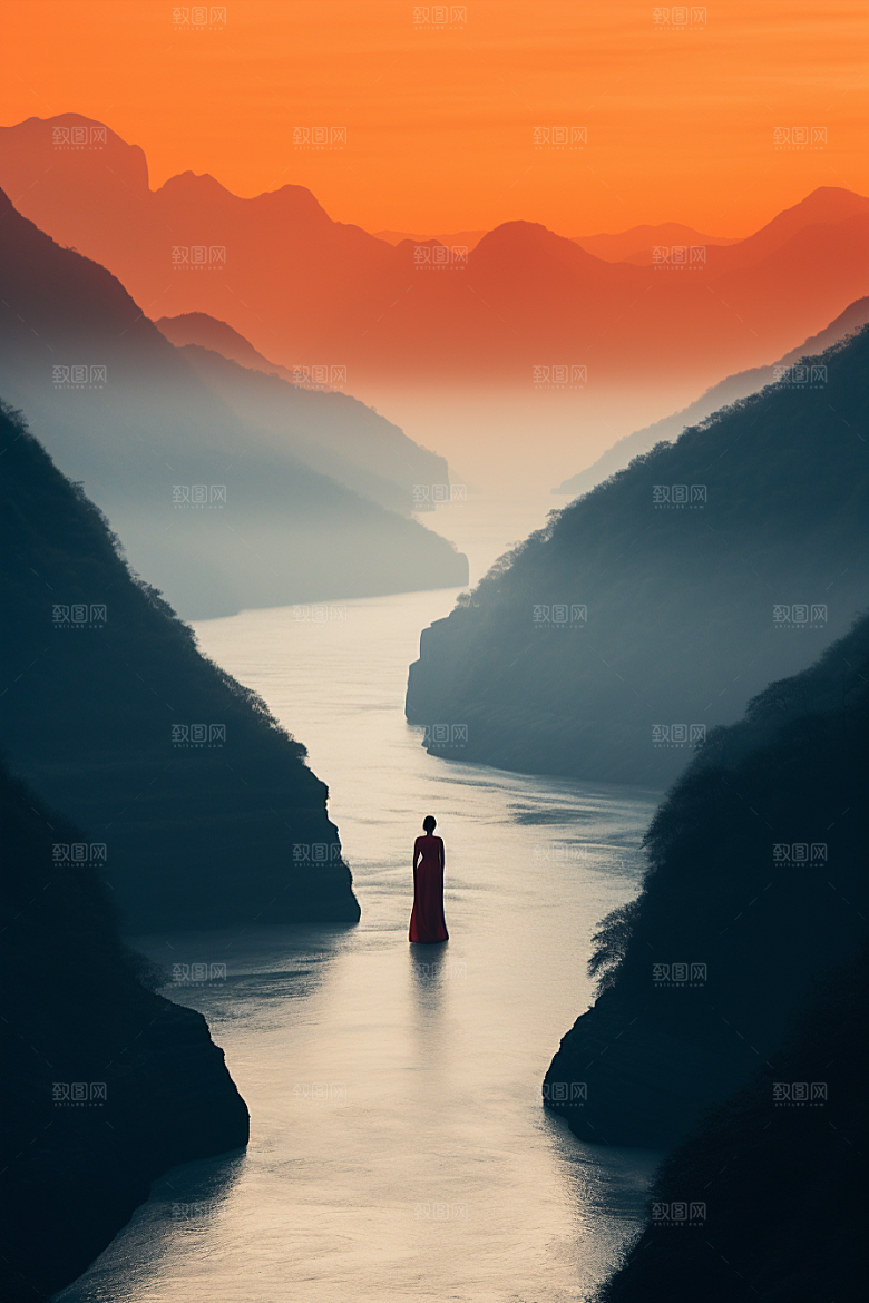 桂林山水广西唯美摄影图