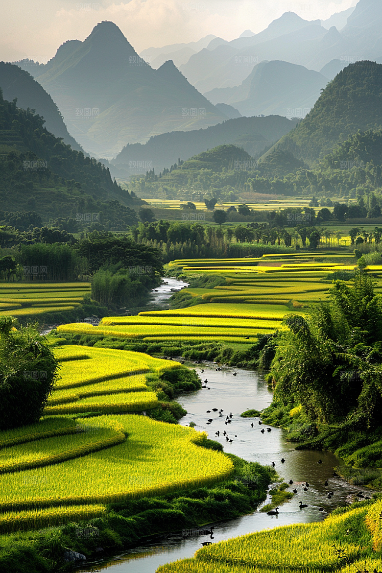 桂林山水大气旅行摄影图