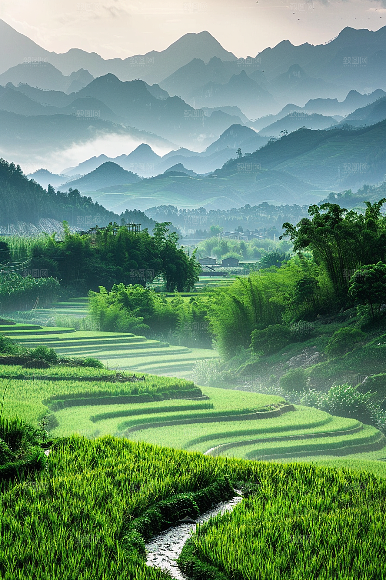 桂林山水精致山川摄影图